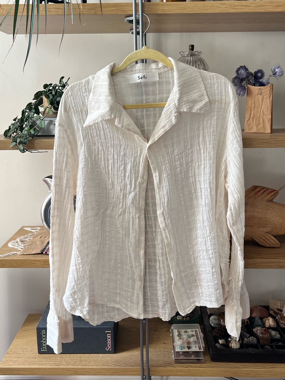 Séfr Cream Blouse